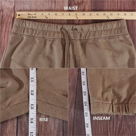 *READ* Standard James Perse Womens Hoodie Size 3 Joggers Size 2 Set Tan Comfort - Picture 12 of 12